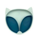 Flynn The Fox  Blue Me Up- Πιάτο σιλικόνης με βεντούζα και αποσπώμενα χωρίσματα