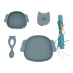 CatDog Set – Dusty Blue
